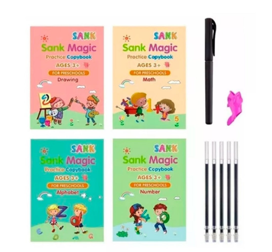 Set cuaderno Caligrafia Montessori