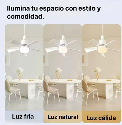 Ampolleta Ventilador de Techo con Control