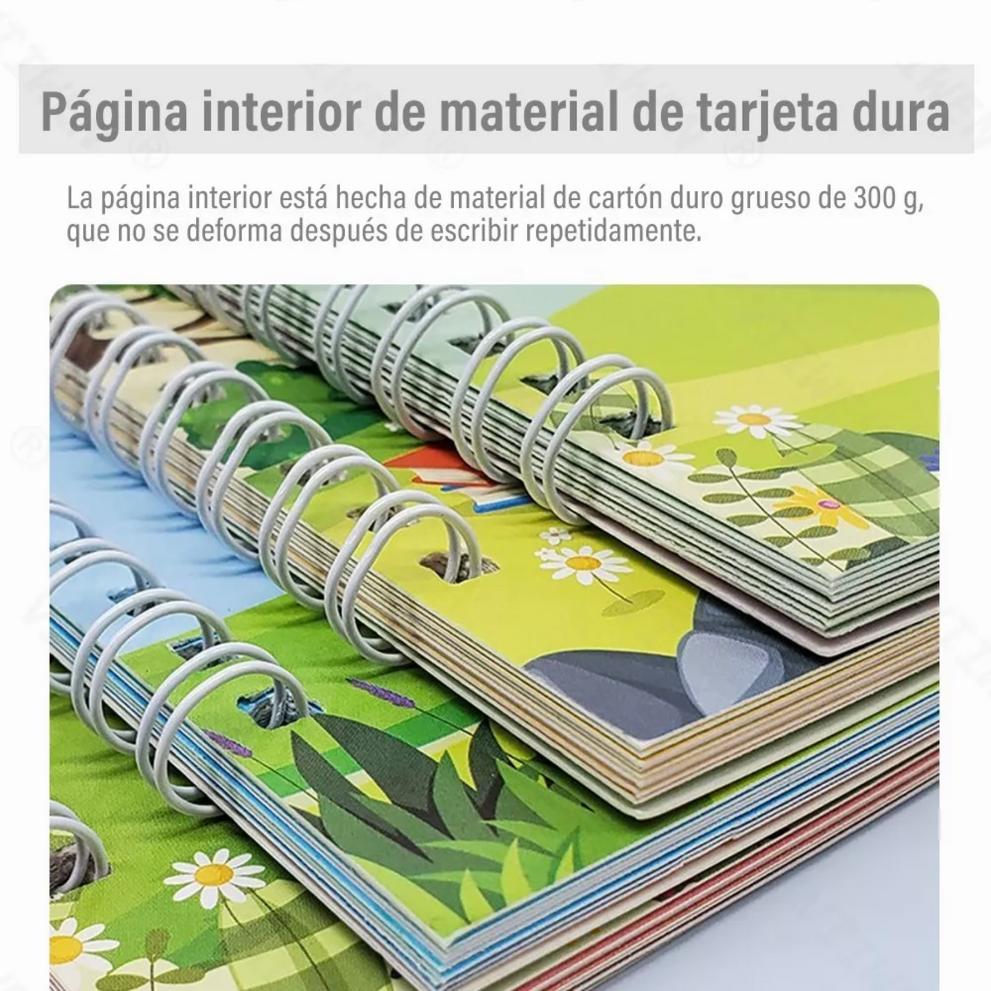 Set cuaderno Caligrafia Montessori